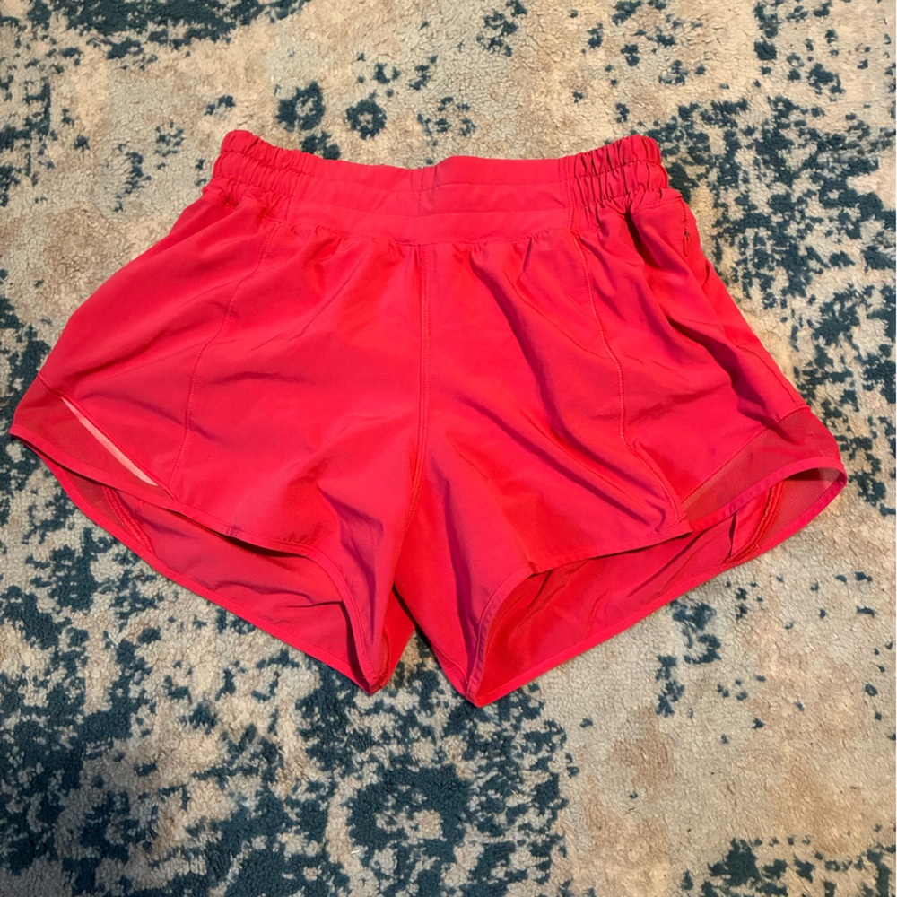 Lululemon Hotty Hot Shorts Hot Pink